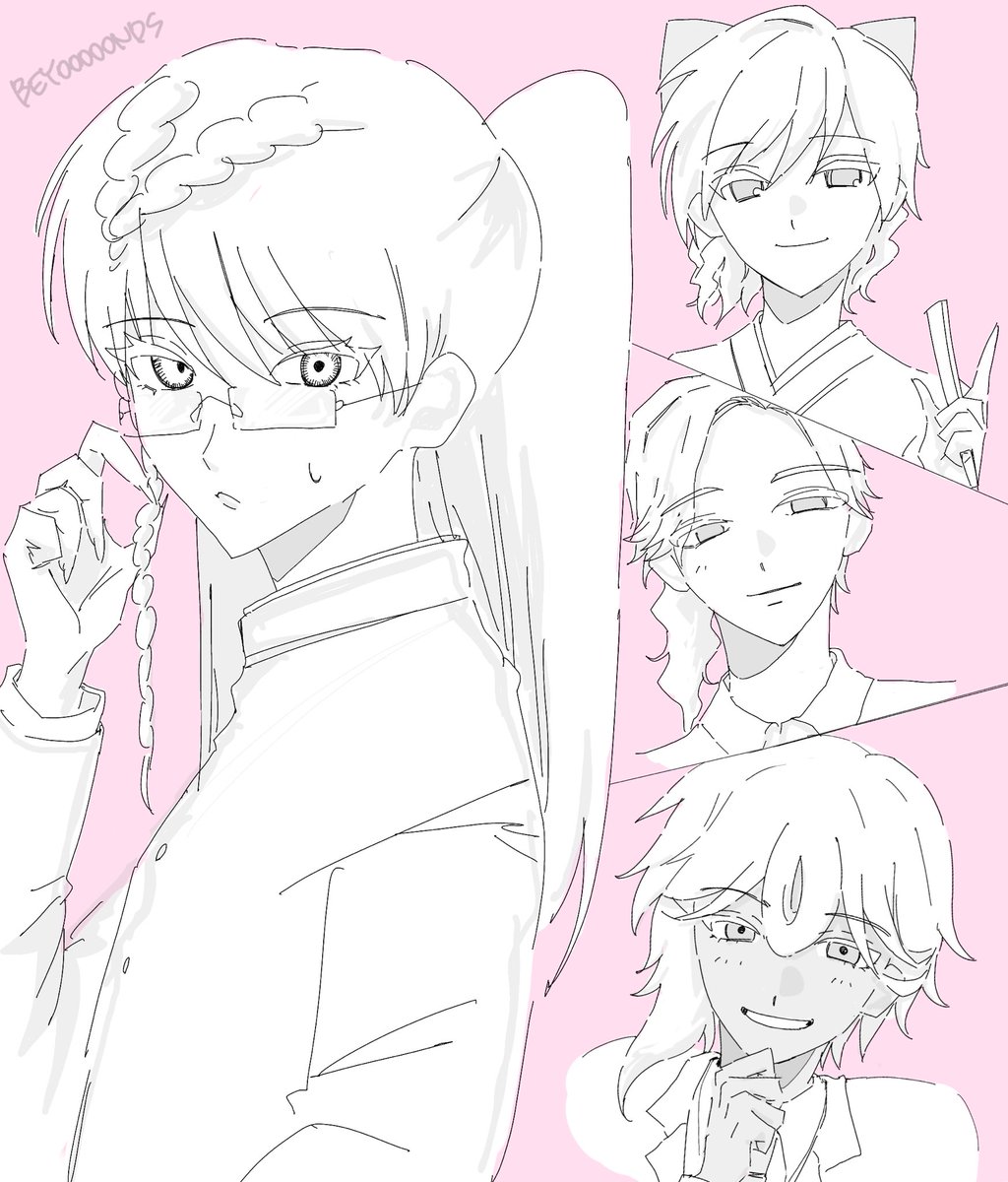nee_ota's tweet photo. 眼鏡パロ https://t.co/w2zhUymrQi
