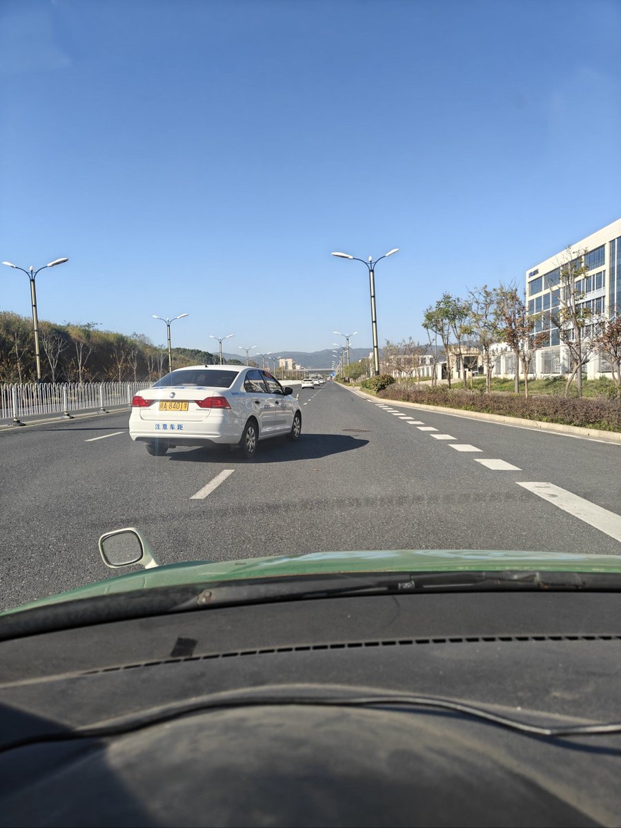 MeganDeannee's tweet photo. First time behind the wheel! Nervous but excited—missed the parking spot three times but nailed it on the fourth! Thanks to my patient coach  #LearningToDrive #NewDriverVibes https://t.co/A5Wyy32TM6