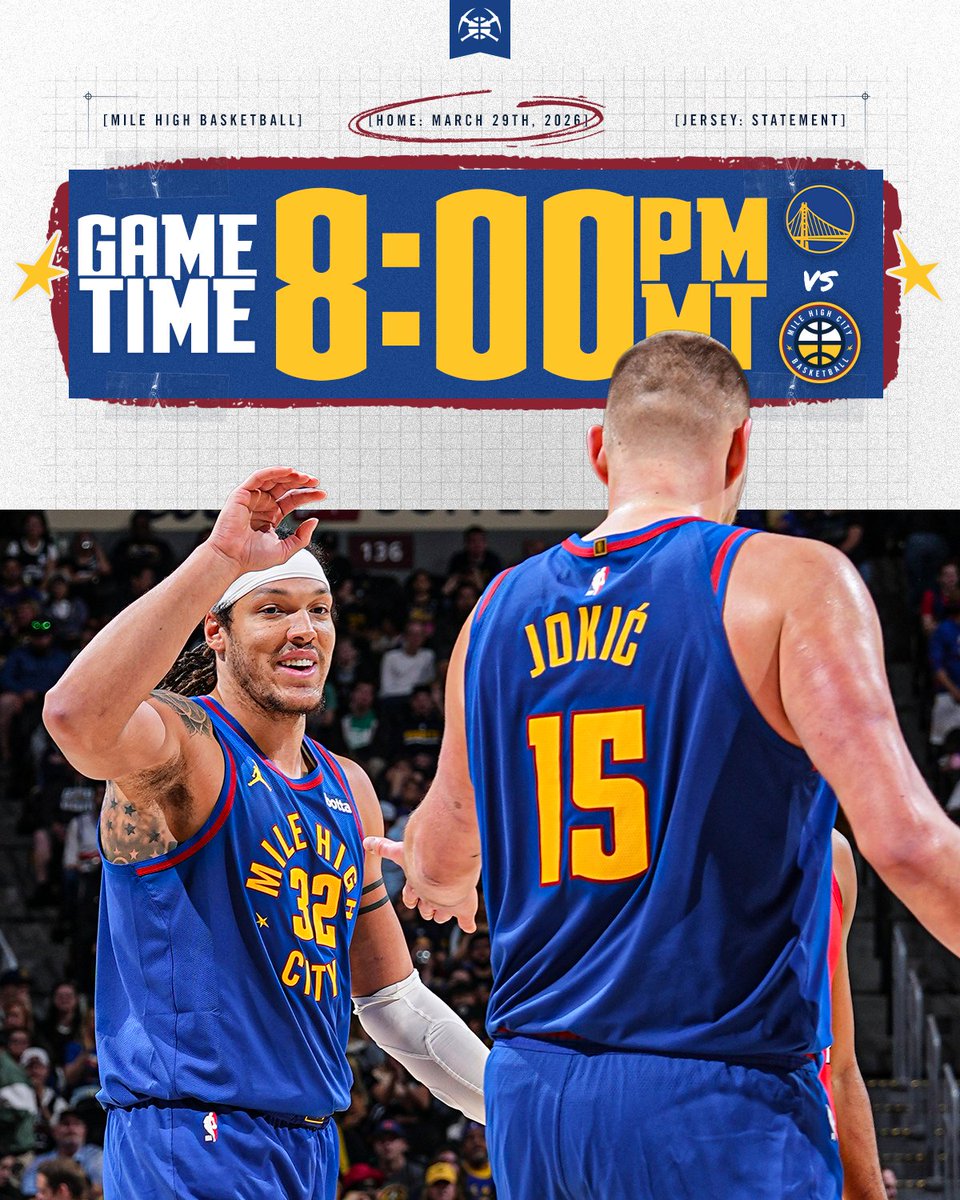 Denver Nuggets tweet media