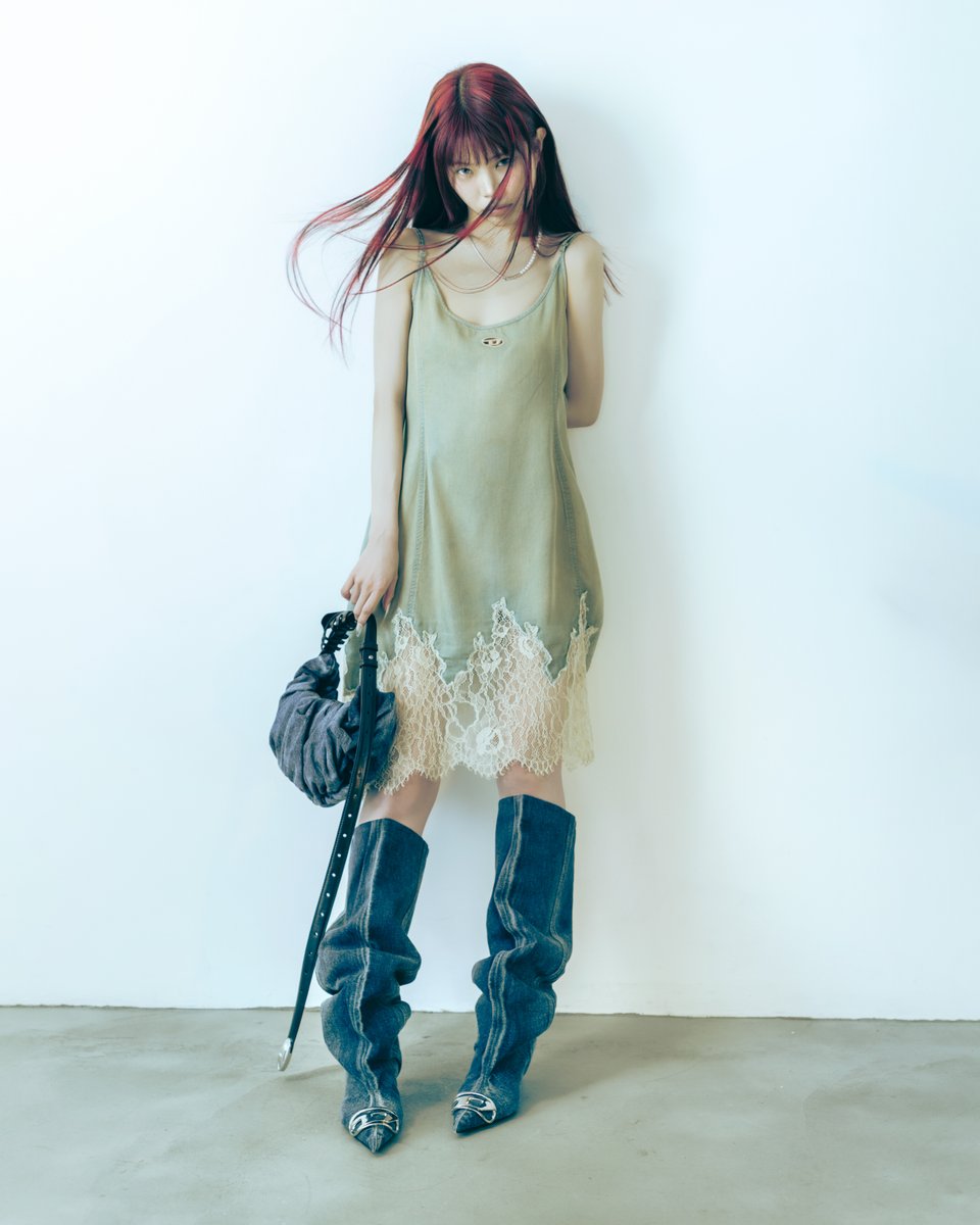 aina_THEEND's tweet photo. 【WEB】
GINZAにて「〈ディーゼル〉× アイナ・ジ・エンド」公開！
https://t.co/Y5VssMFowD

DIESELの新作アイテムを見に纏い、撮影していただきました！
ぜひチェックしてください🌹

@GINZA_magazine
#アイナジエンド https://t.co/ExKDbp4TRg