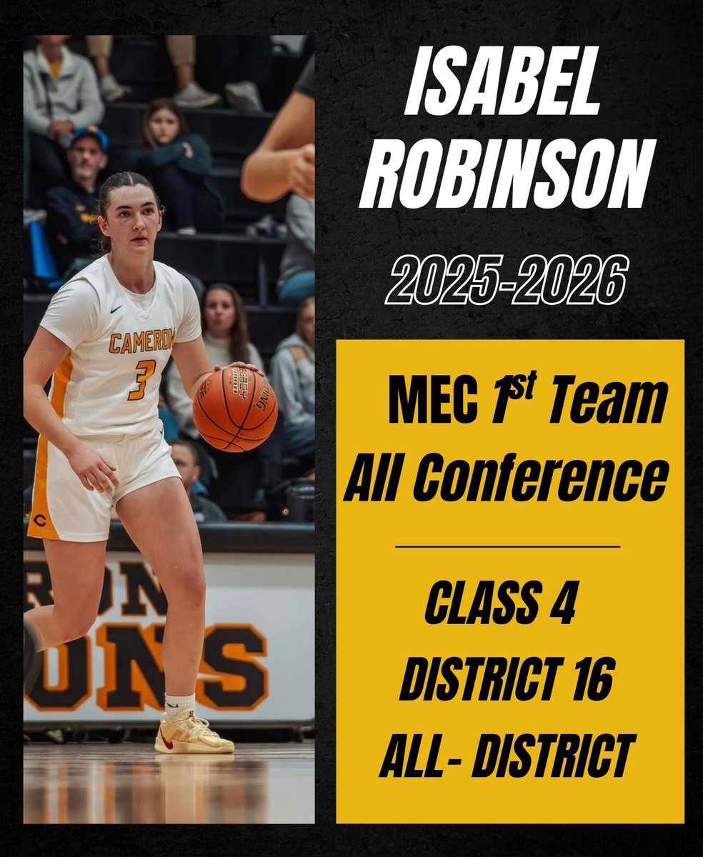 Isabel Robinson tweet media