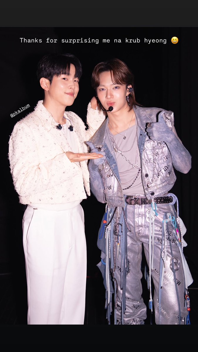 #NUNEWstagram
【☁️ 𝐍𝐮𝐍𝐞𝐰’𝐬 𝐈𝐆 𝐬𝐭𝐨𝐫𝐲 𝐮𝐩𝐝𝐚𝐭𝐞】
🗓 : 29.03.2026

Thanks for surprising me na krub hyeong 😆 <a href="/paulkim_x/">폴킴 (Paul Kim)</a>

NUNEW 1ST CON SEOUL DAY2
#NuNew1stConcertInSeoulD2

— <a href="/CwrNew/">NuNew</a> ♡
#NuNew #NanaNu