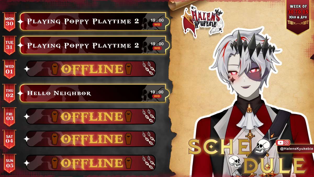 Halens Kyukebie tweet media