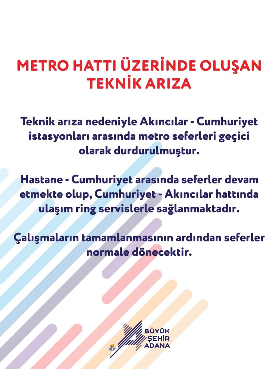 T.C. Adana Büyükşehir Belediyesi tweet media