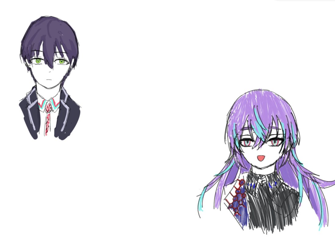 ichigohan_um's tweet photo. #金剛力也像 #ショウゾウ画 
ひさしぶりににじさんじ描いた https://t.co/f79F1BH4C1