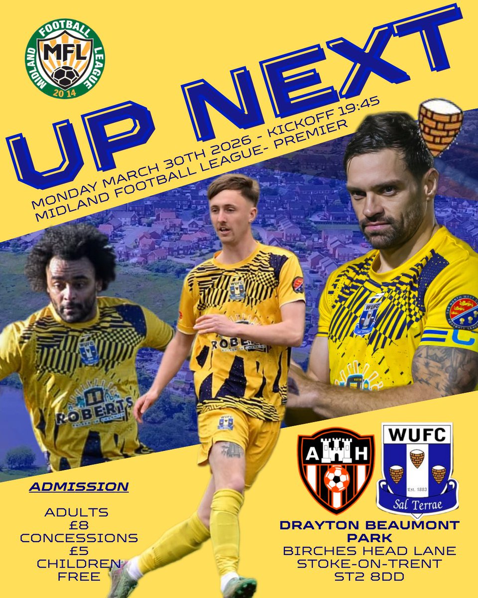 WinsfordUnited's tweet photo. UP NEXT - TOMORROW | 
On the road again! 
Theres a quick turnaround as we go again tomorrow evening. 

Monday night under the lights at Drayton Beaumont Park! 

We take on @HultonUtd https://t.co/xWjuxMFdCS