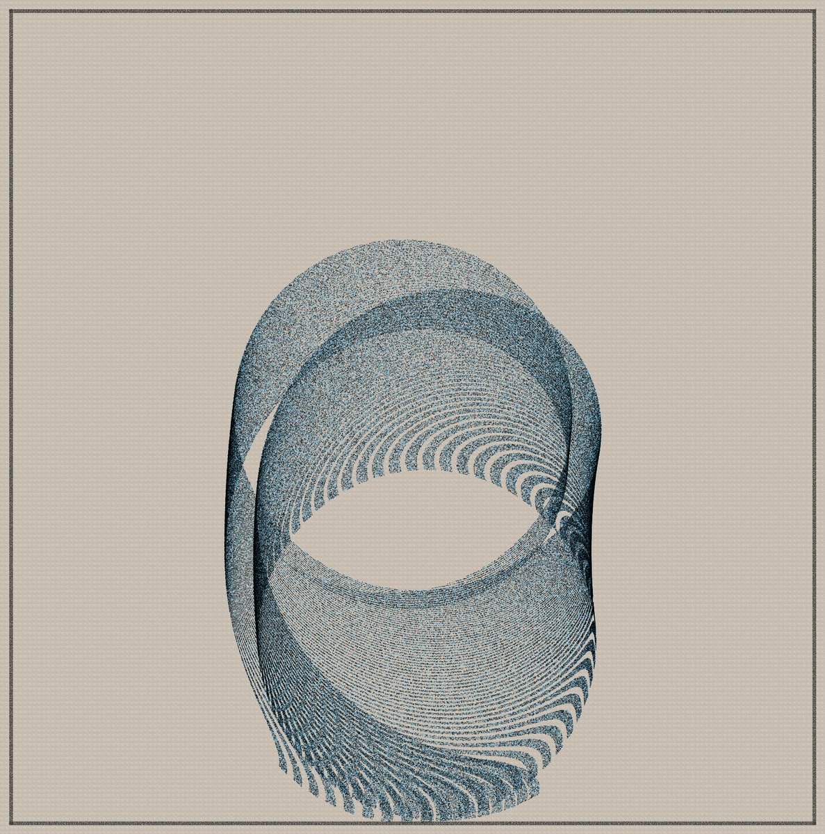 Fernandodevv's tweet image. Gm ☕️

A million particles breathe life into a form that emerges from silence...
Form in Silence #3

Created with pure JavaScript code (no libraries).
 1/1 available on Objkt.

objkt.com/tokens/KT1WxEJ…
#generativeart