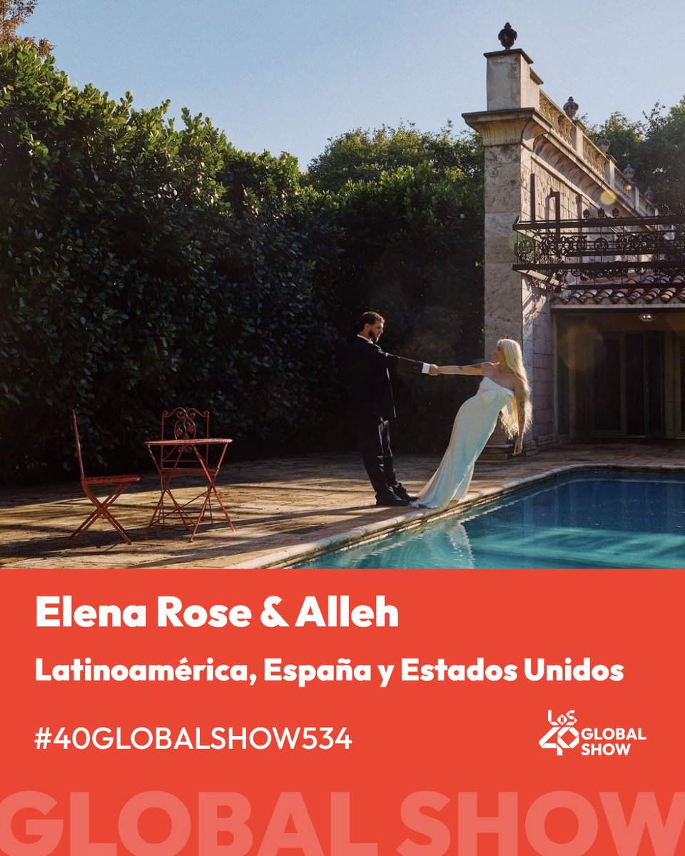 40GlobalShow's tweet photo. ¿Sabías que @soyelenarose y #Alleh compusieron juntos gran parte de su último disco? ✍️ Esa química estalla hoy en #40GlobalShow534 con #TUTUTU.
@TonyAguilarOfi nos trae la intrahistoria de una unión que ya es leyenda.
¡Sube el volumen!📻👇
https://t.co/dcJDlfuv4J https://t.co/fbUa9UUwCq
