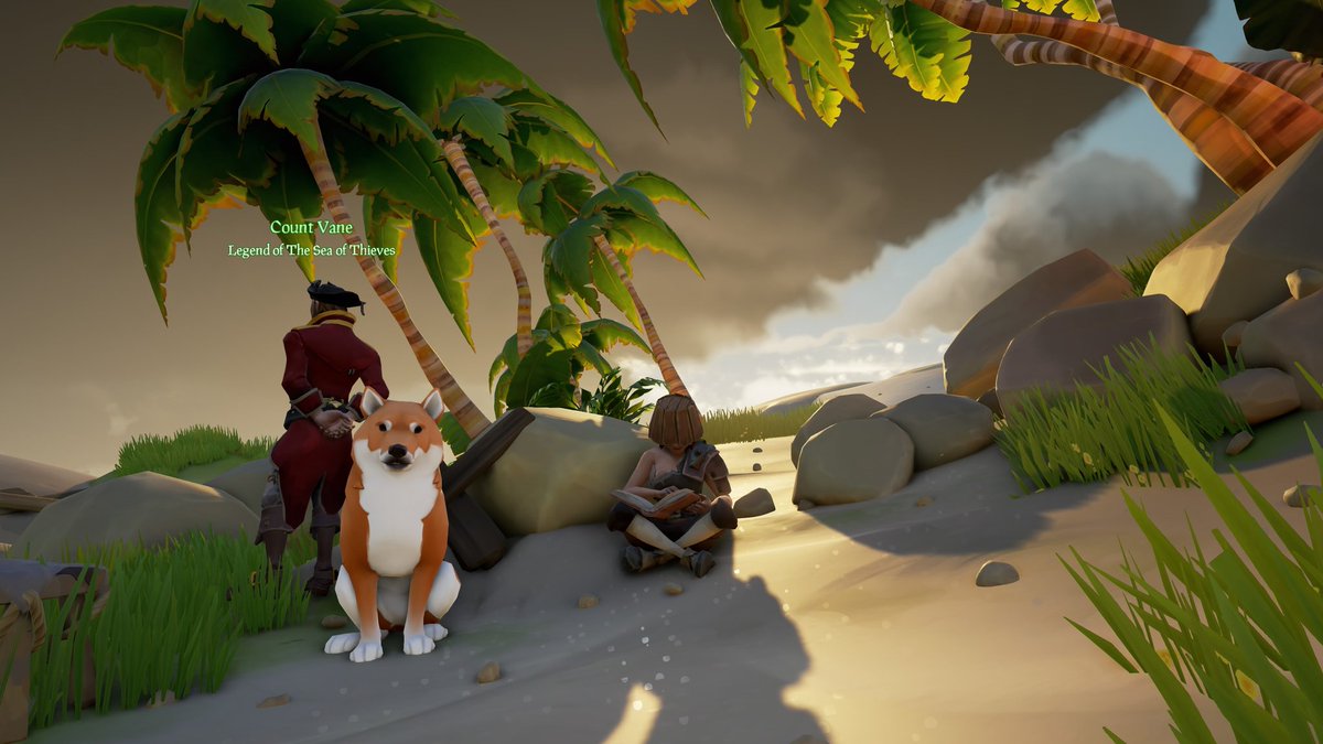 PikaEm773's tweet photo. Got to spend a Communit day reading to the Good Boy 😊

@SeaOfThieves #SeaOfThieves #CommunityWeekend https://t.co/lYuEMnj9ox