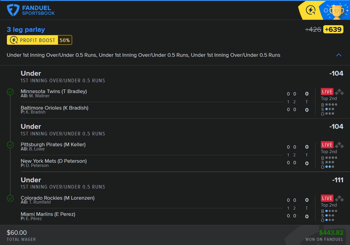 NRFI Analytics tweet media