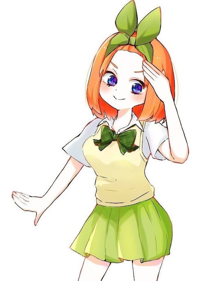 Yotsuba Nakano PNG 🍀 tweet media