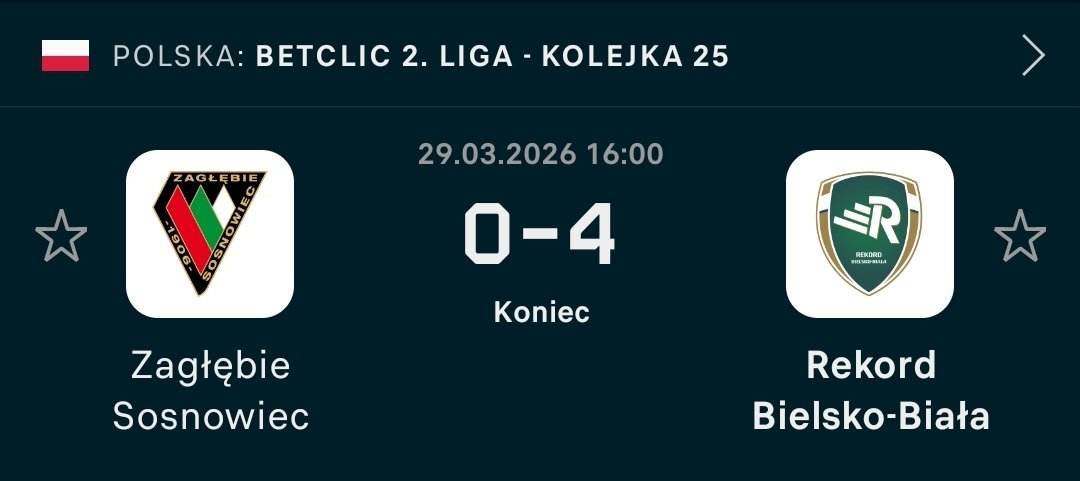 BIELSKO 👏👏👏
BIAŁA 👏👏👏

i to jeszcze z dwoma najbardziej przeze mnie nie lubianymi drużynami ligi. Brawo👏