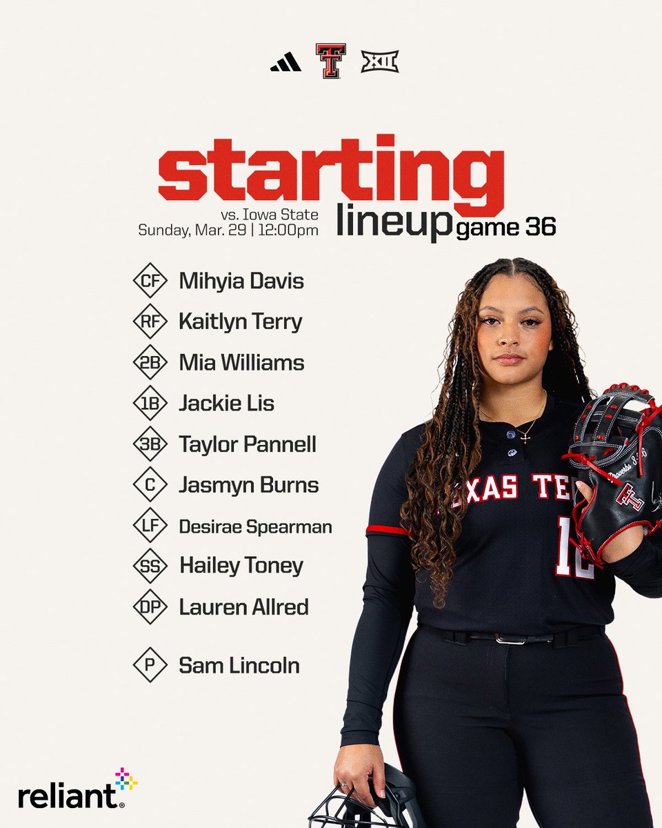 Texas Tech Softball tweet media