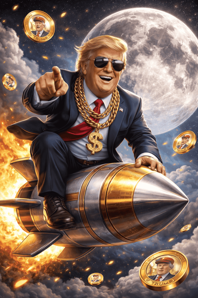 TRUMP ROCKET COIN tweet media