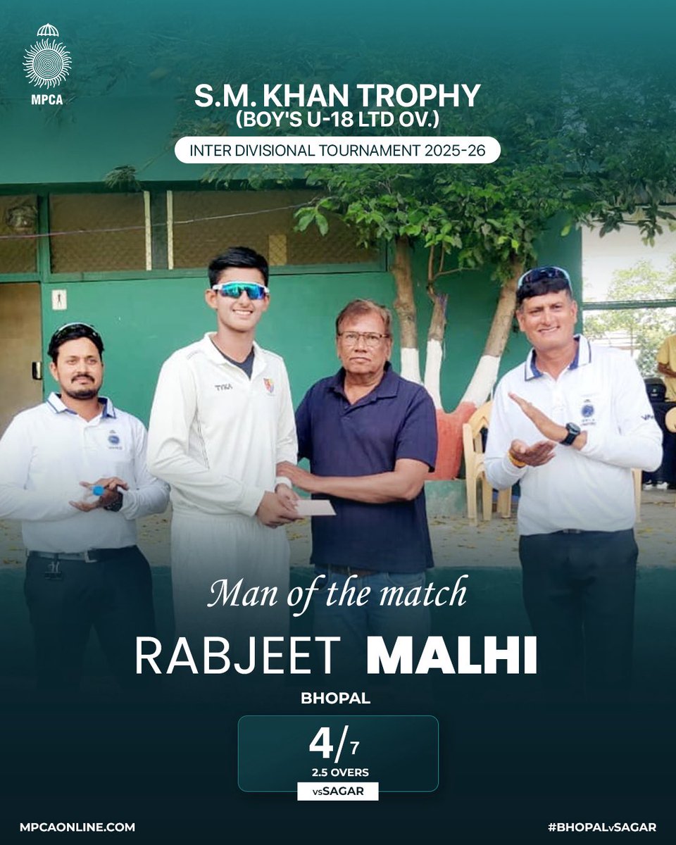 MP Cricket Association tweet media