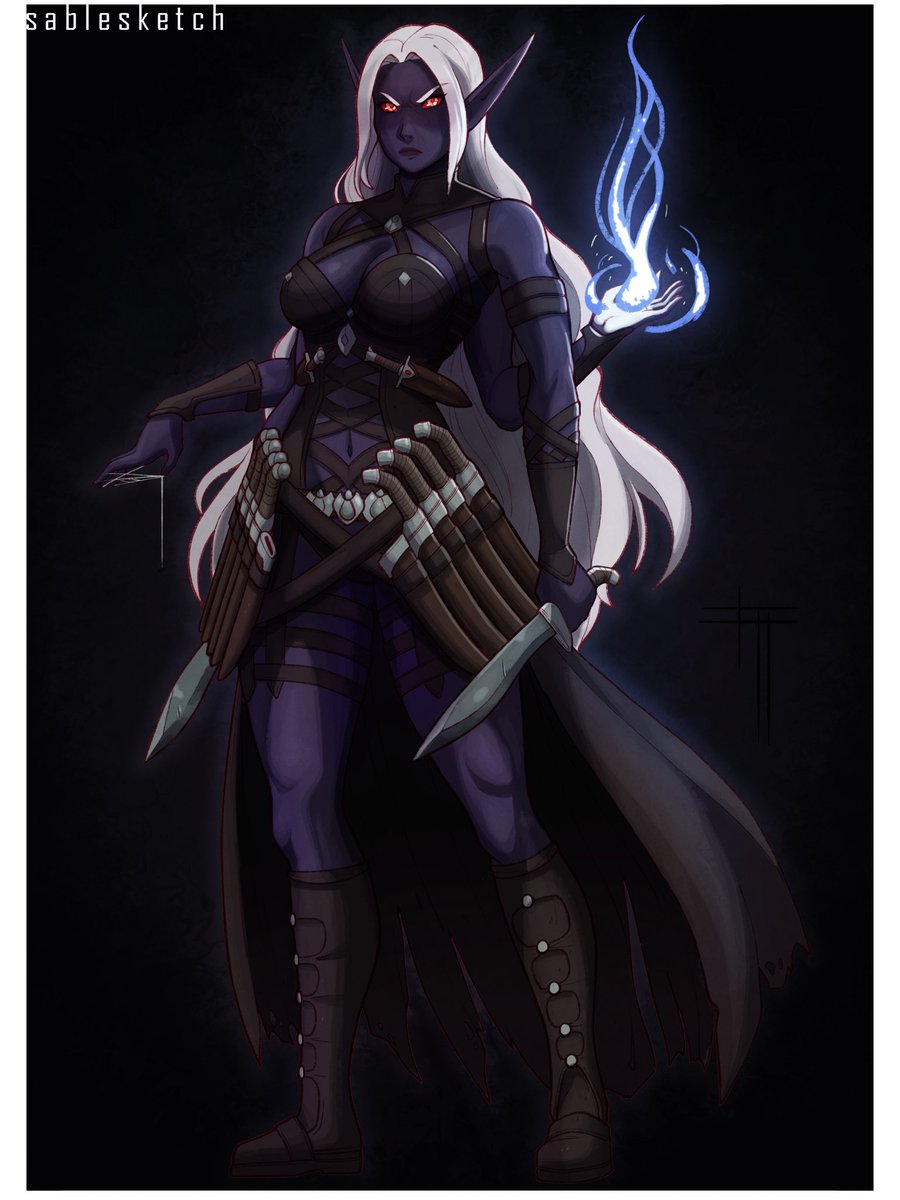 Ryelahavdra

A commission to arm this girl with loads of knives. Definitely wouldn’t want to mess with her. Enjoy!