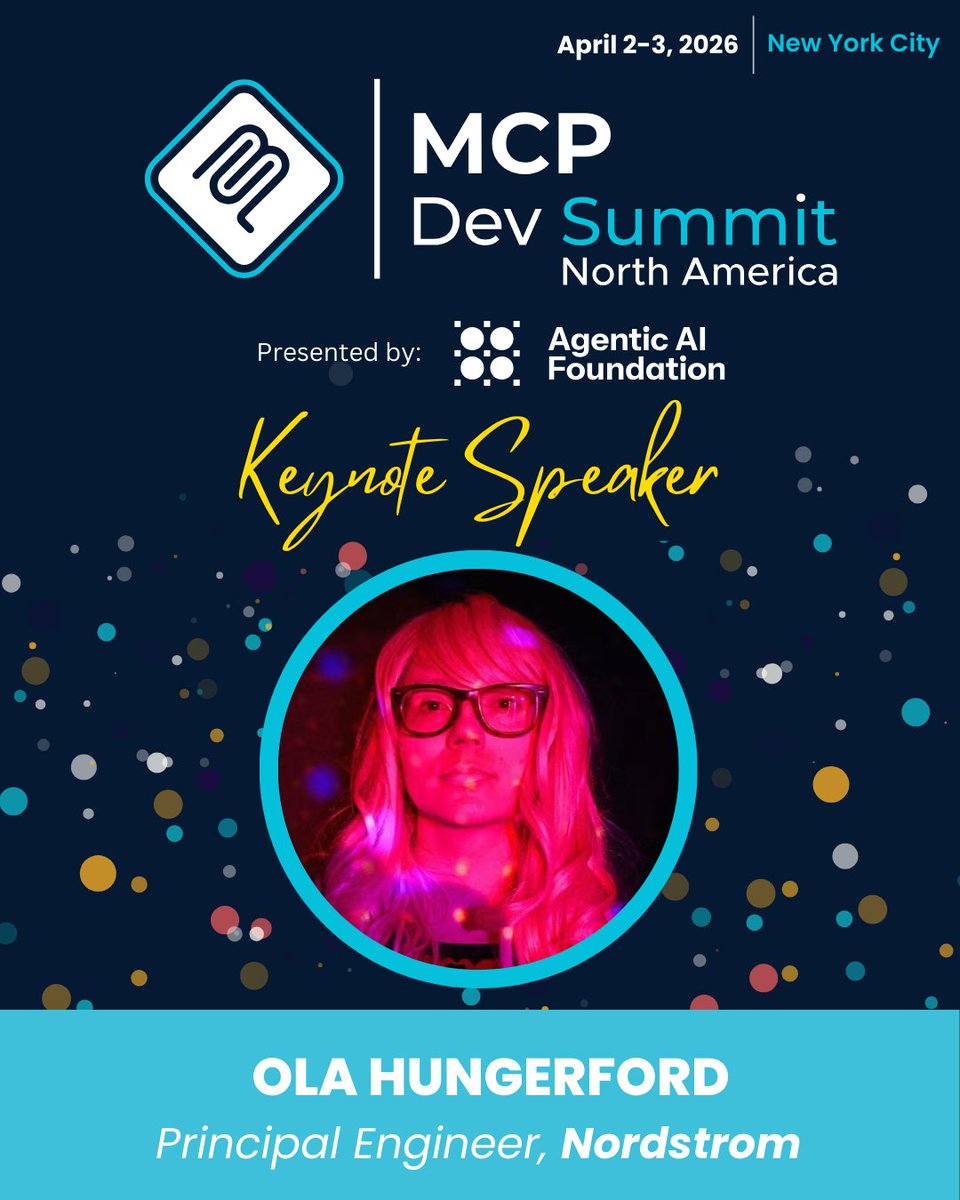 MCP Developers Summit tweet media