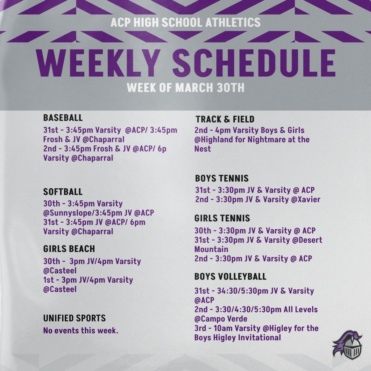 ACPHS Athletics tweet media