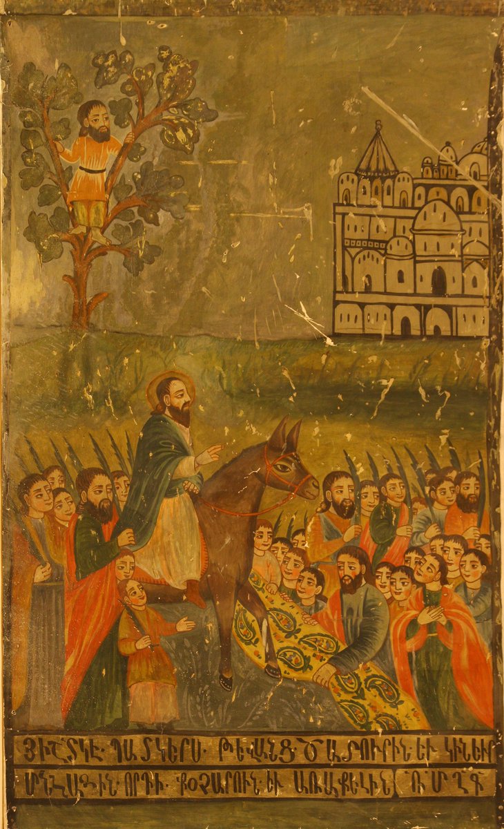 HovhanNaz's tweet photo. Armenian depictions of Christ's entry into Jerusalem https://t.co/7TfFFR0XCX