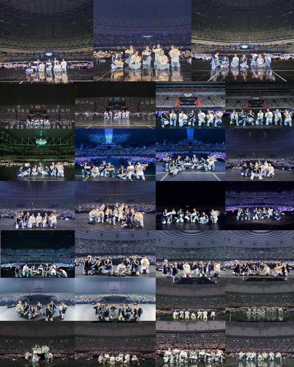 congratulations 7dream on completing the dream show 4 for 27 shows completely🥹🩵