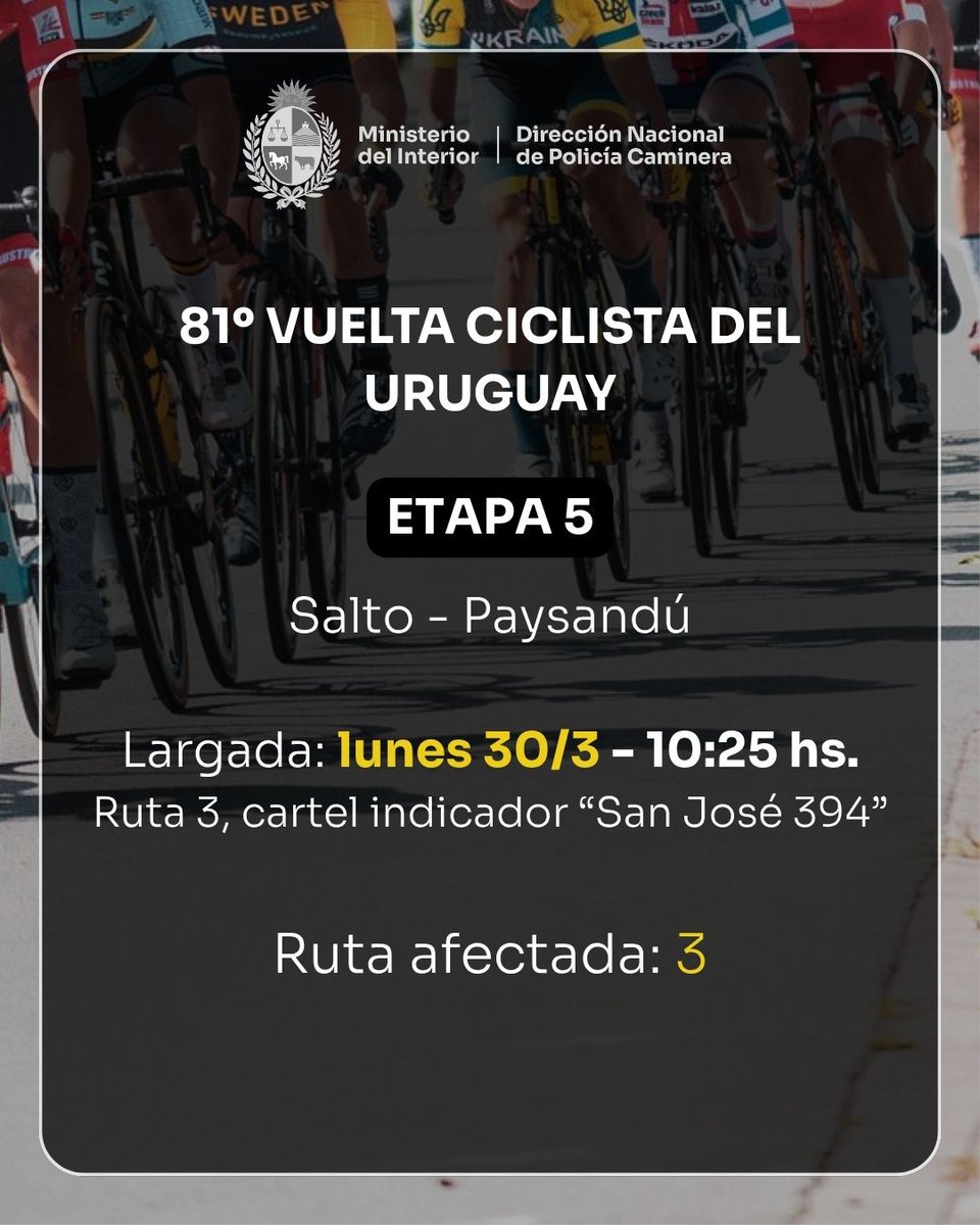 Dirección Nacional de Policía Caminera tweet media