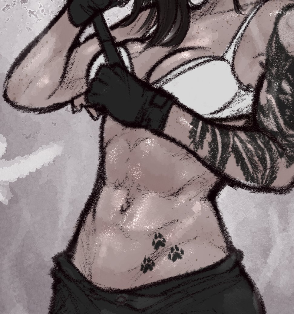 April | Buff Futa Werewolf tweet media