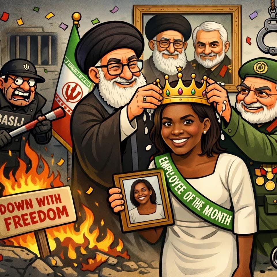 No way! #Tucker will be pissed. Surely he has defended Iran more than #Candace