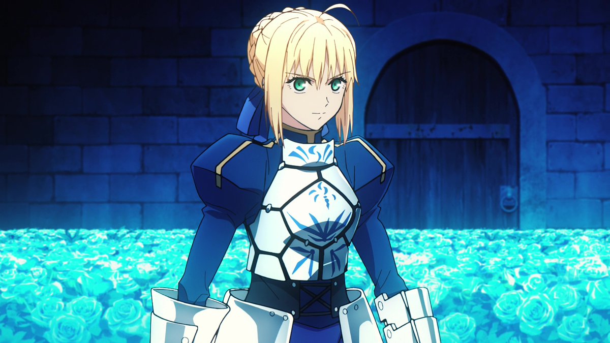 Richard has the same expression as the spectator when Artoria finally appears in Fate/strange Fake