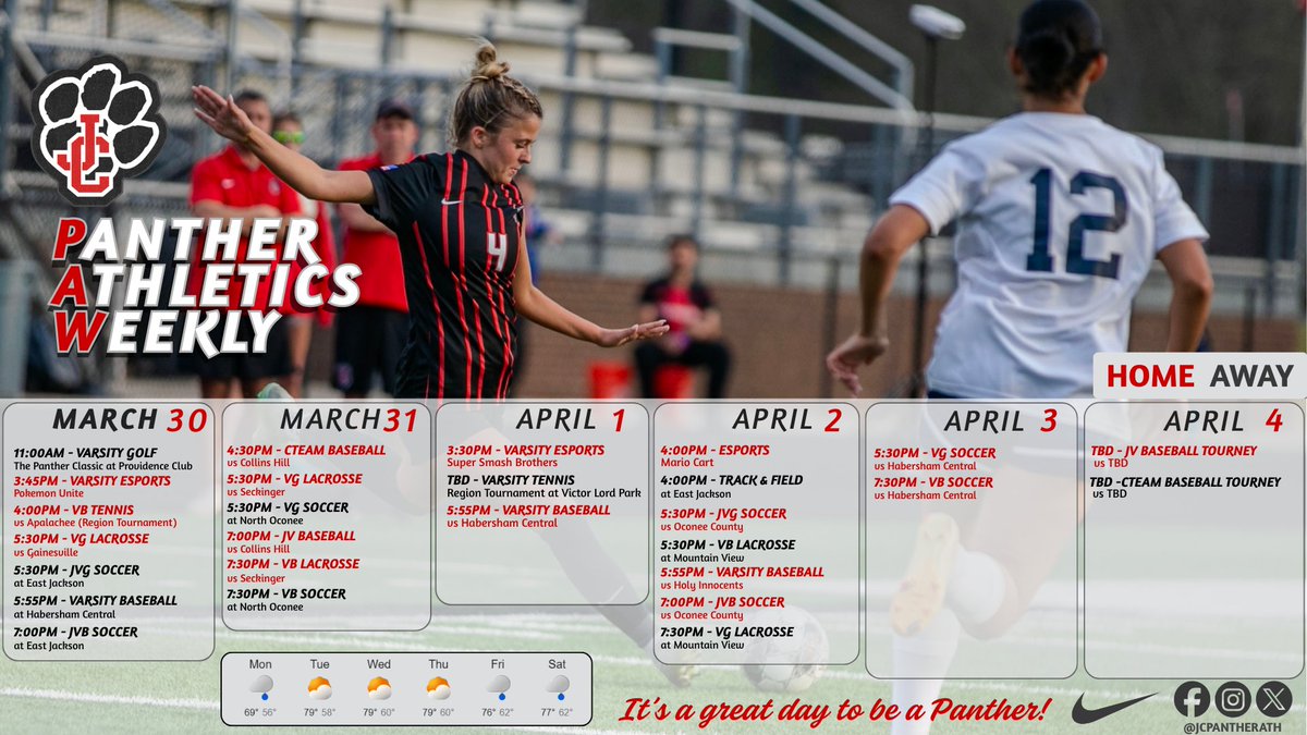 JACKSON COUNTY PANTHER ATHLETICS tweet media