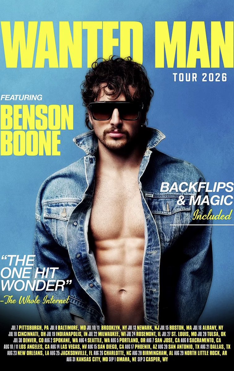 Benson Boone España🇪🇸 tweet media