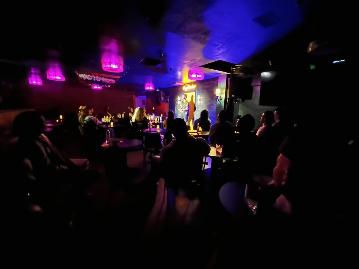 NICHELLEMURDOCK's tweet photo. It was vibe for us last-night in San Diego! Intimate crowd, HUGE laughs! S/O to host Jonnae Thompson, Important Jordan &amp; all the comics who rocked the mic @CrackemupLA 

Next show 4/25
NL Yellow Door https://t.co/1m7C9FWRKi