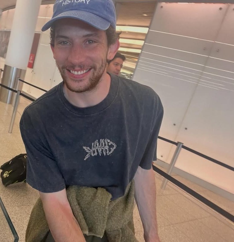 Marta54305510's tweet photo. Josh O'Connor 
Picture from february 
from anyablairr on Instagram https://t.co/G0GbrkccMS