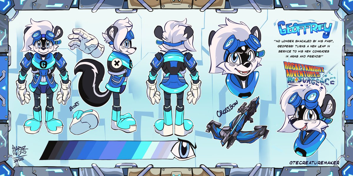 Rocket Knights #1 fan tweet media