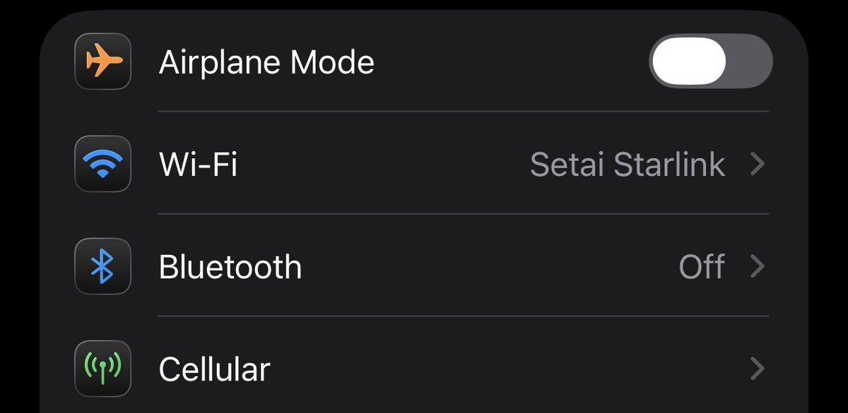 EventHorizon618's tweet photo. @cremieuxrecueil @elonmusk I’m literally using starlink on our PJ right now flying over the gulf lol and it’s the best thing ever https://t.co/pupMBIBZFT