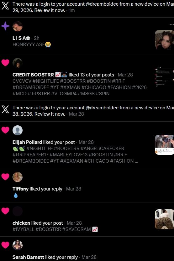 dreamboideee's tweet photo. BBB #NiGHTLiFE #BOOSTRR #BOOSTIN #RR F #DREAMBOiDEE #YT #XXMAN #CHICAGO #FASHION #2K26 #MCD #TrPSTRR #VLOGMP4 #MSGS #SPIN https://t.co/p132LCYAGh