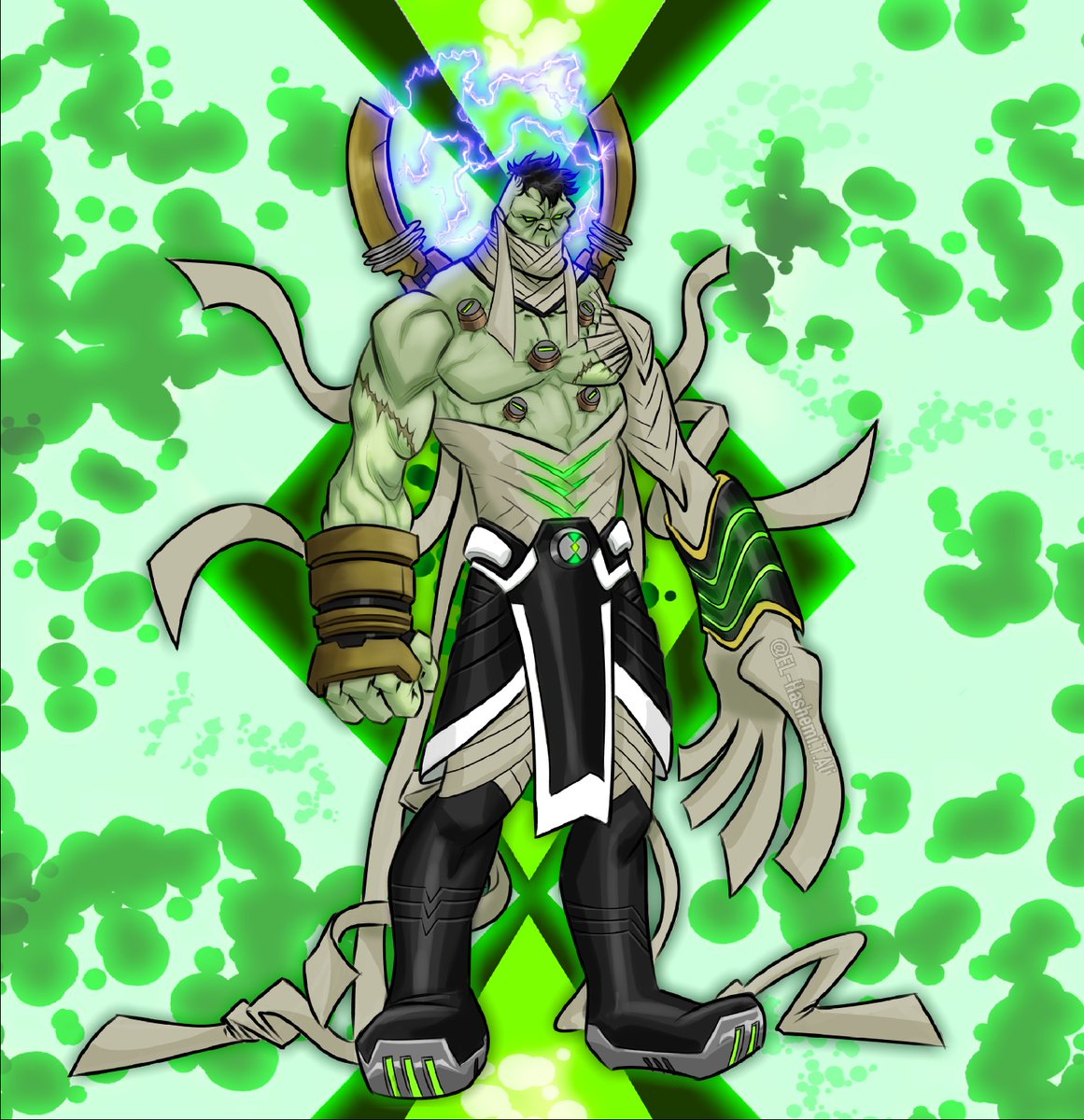 Franken-Snare-Oh!

#b10fusionfeb #Ben10