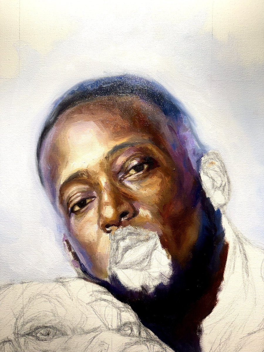 KerronMJohn's tweet photo. Painting finally starting to feel freeing again! https://t.co/9kZgmrHKjY