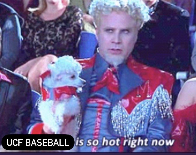 UCFrostWarning's tweet photo. @UCF_Baseball https://t.co/CxDneKDXPW