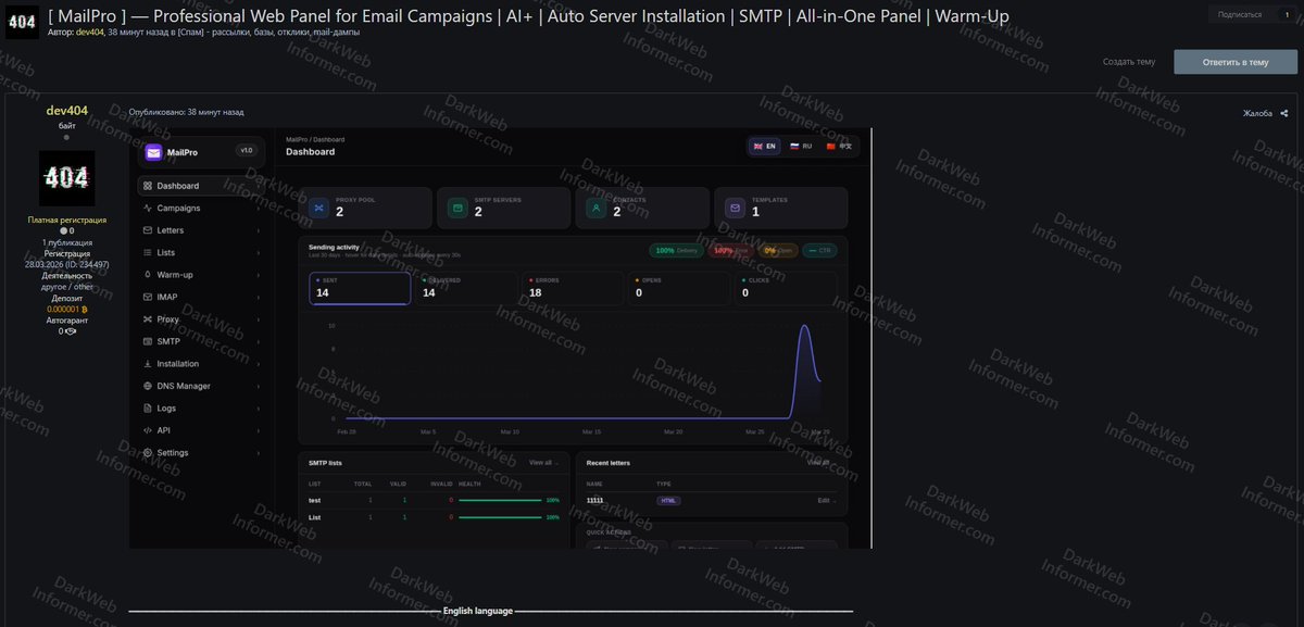 Dark Web Informer tweet media