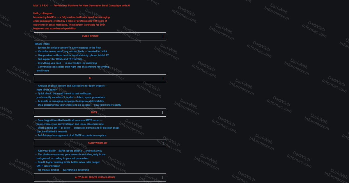 Dark Web Informer tweet media