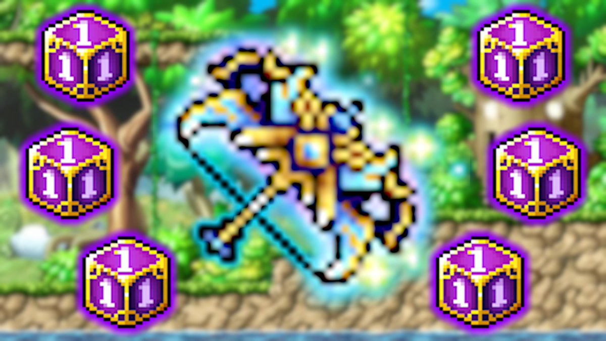 MisusingTV's tweet photo. Bonus Unicubes were released for the first time ever and I did some rolls...
Watch here: https://t.co/sktRAQQzfV
#MapleStory https://t.co/hRmUlGmndB