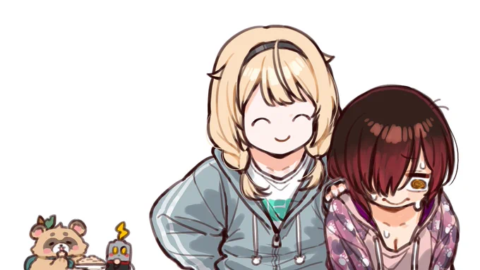 #ロボ子Art #いろはにも絵を