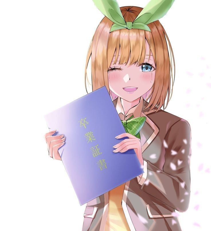 Yotsuba Nakano PNG 🍀 tweet media
