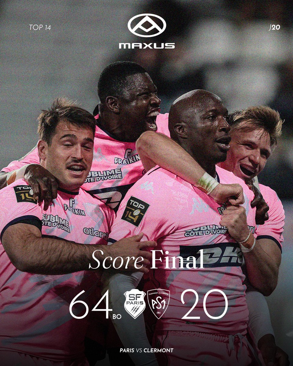 Stade Français Paris tweet media