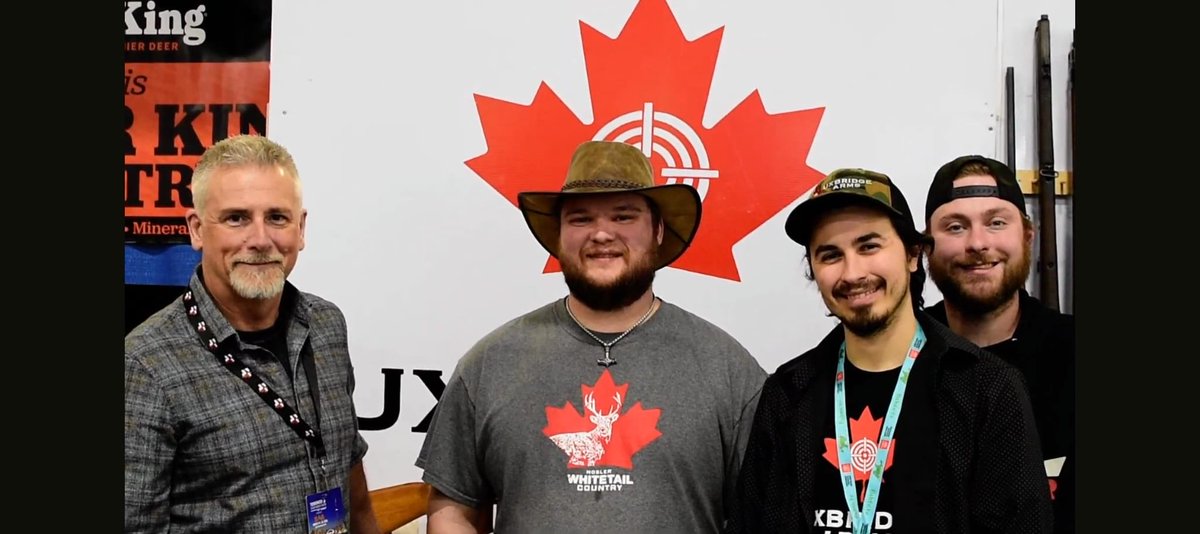 Uxbridge_Arms's tweet photo. A pleasant surprise having Rod Giltaca of the CCFR stop by our booth at The Toronto Sportsmen show 2026. https://t.co/z5RVflqxOY