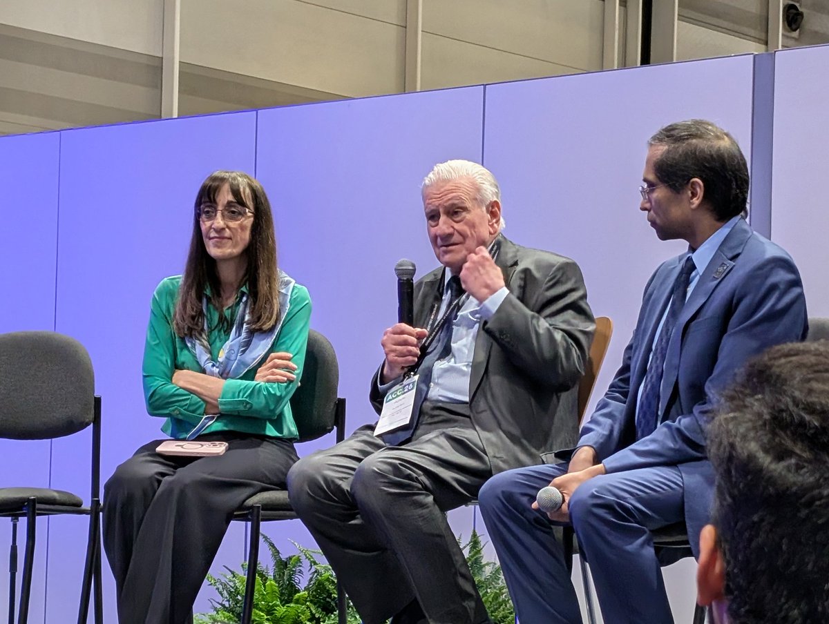 NSepehrvand's tweet photo. What a pleasure to learn from the wisdom of Dr. Valentin Fuster and to hear the insights of Drs. @BiykemB and @DLBHATTMD about the past and future of #cardiology
#ACC26 @ACCinTouch https://t.co/LSRYbih8Ix