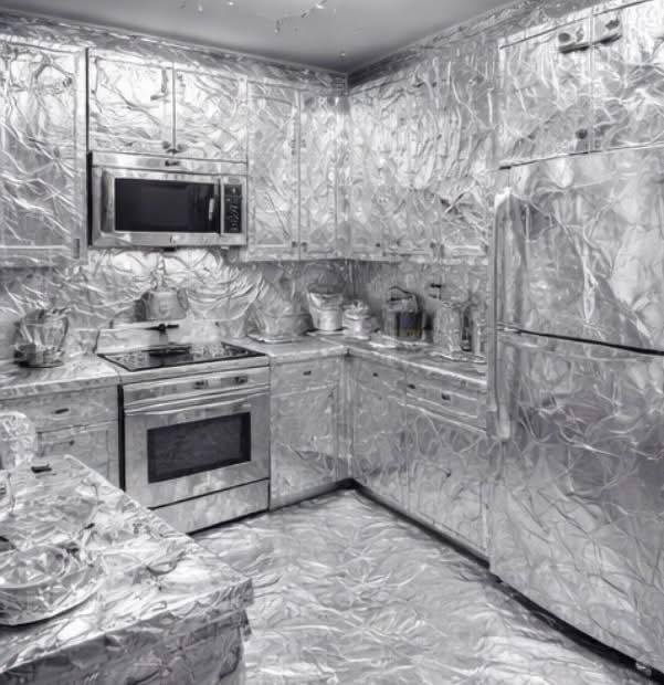 I'm convinced Passover is a fake holiday invented by big tin to sell more foil.