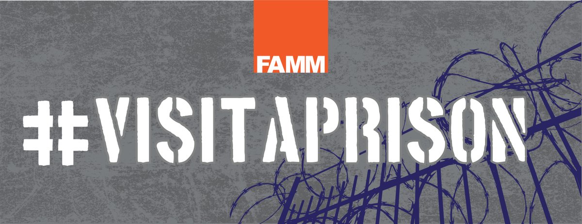 FAMMFoundation's tweet photo. Lawmakers, you "don’t know if you don’t go." Visit a prison in your jurisdiction to see the impact of understaffing, overcrowding and excessive sentencing firsthand. Use FAMM’s guide to make a difference.
Learn more here: https://t.co/rWPoIWbpxJ
#VisitAPrison https://t.co/AvwUGn4nnC
