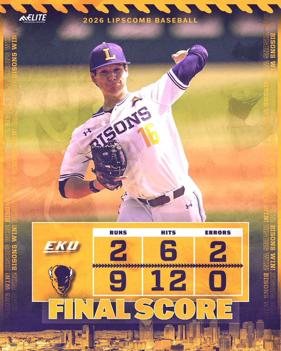 Lipscomb Baseball tweet media