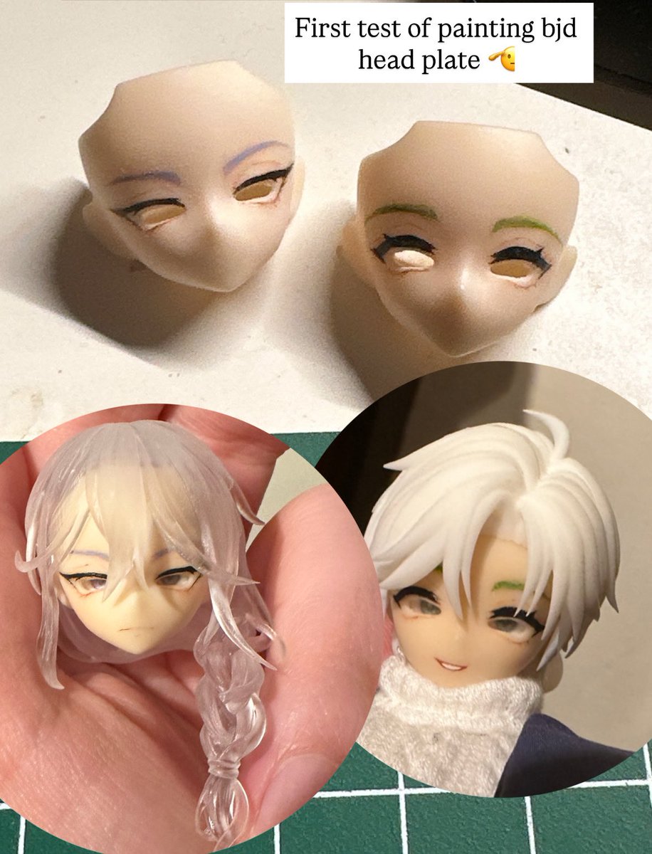 ShuriFire's tweet photo. I finished the face of my little olivine doll!!! 🫣🔥💚
Next Edmond uwu
#Nucarnival #dollCustom #OlivineNuCarnival https://t.co/pSxtCzApeV
